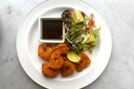 Beer Battered Cajun King Prawns To Share