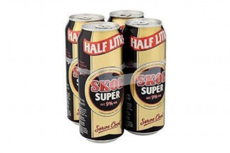 Skol Super 8 500Ml X 4