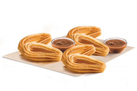 6 Churros E 2 Salse Al Caramello (Per 3 Persone)