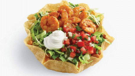 Baja Gamberetti Tostada Salad