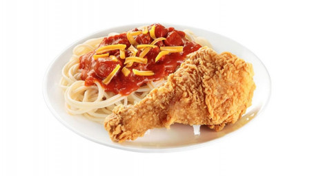 1 Pezzo Chickenjoy Con Spaghetti Jolly