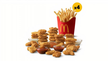 Mcnugget Da 40 Pezzi E 4 Patatine Fritte Medie