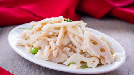 Liáng Bàn Ǒu Piàn Cold Lotus Salad