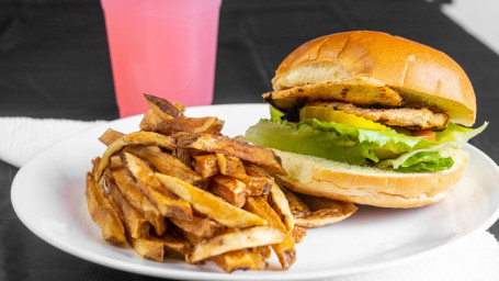 Chicken Sandwhich Combo W/ Fries