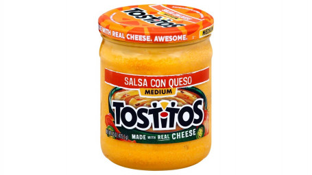 Tostitos Salsa Queso 15 Oz Medium