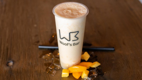 Mango-Peach Milk Tea