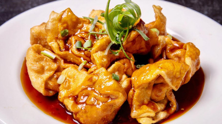 14. Wontons In Garlic Sauce