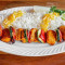 Salmon Fish Kebab Dish