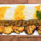 Bone-In Chicken Soltani Kebab Dish