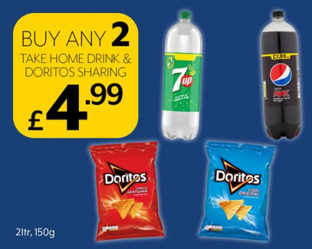 Pepsi E Doritos Bundle