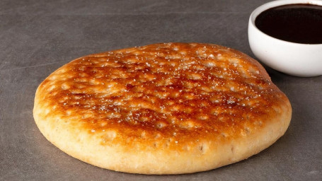 Focaccia Cotta Al Fuoco Con Salsa Di Immersione