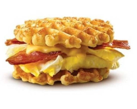 Slider Di Waffle Belga Con Bacon Cal 390