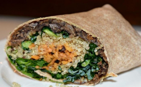 Garlicky Kale Burrito