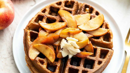 Cinnamon Apples Waffle