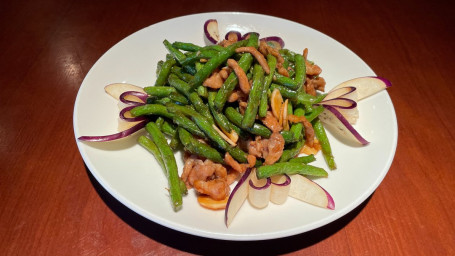 Dry Sautéed String Beans (Little Meat) Gàn Chǎo Sì Jì Dòu