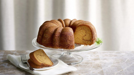 Fetta Di Torta Di Zucca Al Caffè