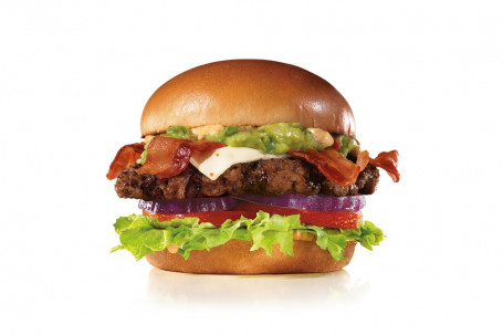 Il 2/3 Libbre. Thickburger Di Bacon E Guacamole