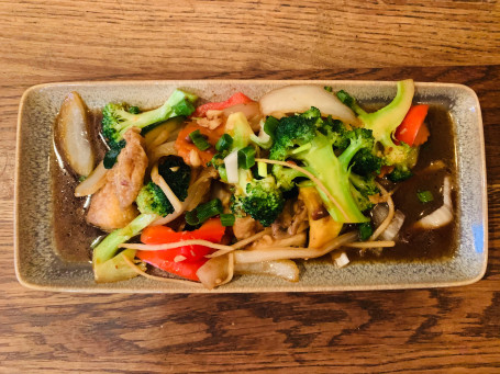 Stir-Fried Ginger (V)(Medium Hot)