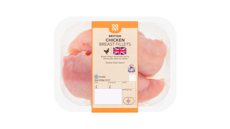 Filetti Di Petto Di Pollo Britannico Co-Op 300G