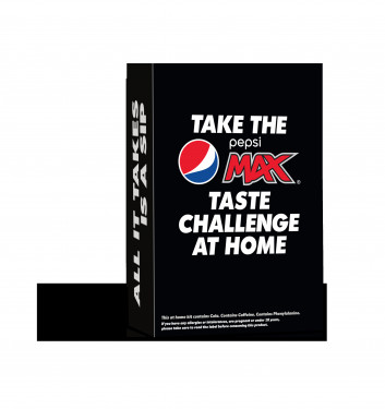 Free Pepsi Max Taste Challenge At Home Kit With Every Order Over $10