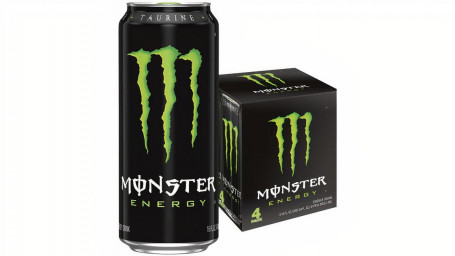 Monster Energy Green, Confezione Da 4, 16 Once