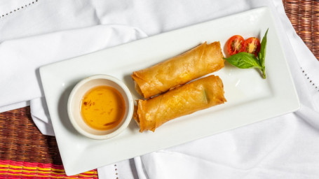 #11. Fresh Vegetable Spring Rolls (2)