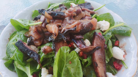 Portobello Spinach Salad