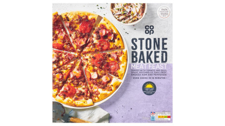 Co-Op Pizza Banchetto Di Carne Cotta Su Pietra 356G