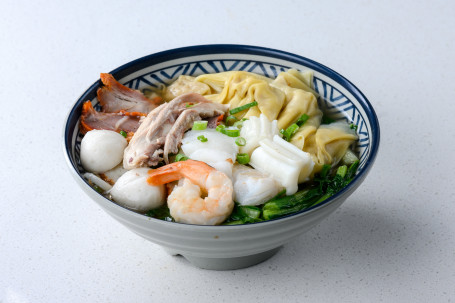 Combination Wonton Noodles Soup