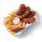 Honey Bbq Sauced Chicken Strip Basket (4 Pieces)