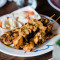 Tofu And Carrot Skewers With Peanut Sauce (V)