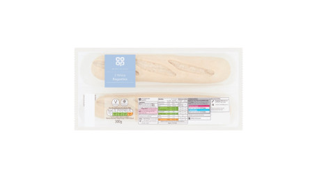 Co-Op 2 Baguette Bianche 300G