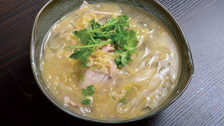 Braised Pork Belly With Preserved Vegetable And Jelly Noodles