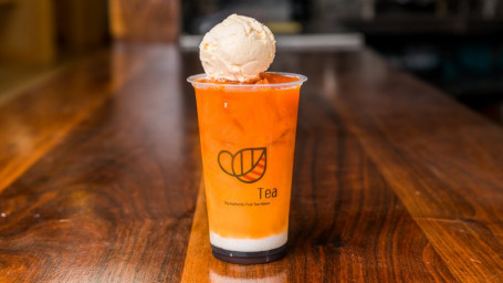 Thai Tea With Ice Cream