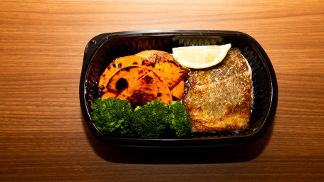 Roasted Cod, Broccoli And Sweet Potatoes