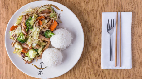 Chicken Stir-Fried Vegetables