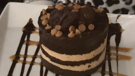 Chocolate Peanut Butter Explosion Cake