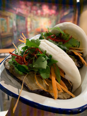 Grilled Eggplant Bao (2)