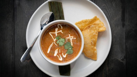 Cup Of Green Chile Soup