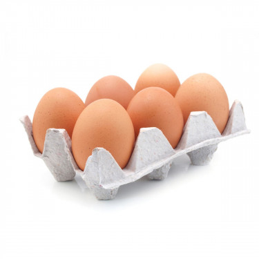 Calia Free Range Eggs Half Dozen 6Pcs