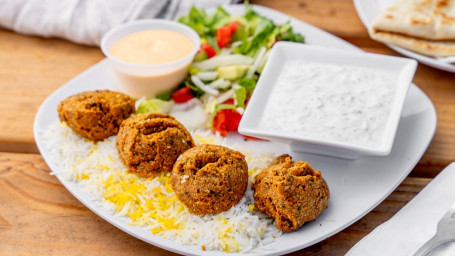 Vegan Falafel Rice Bowl