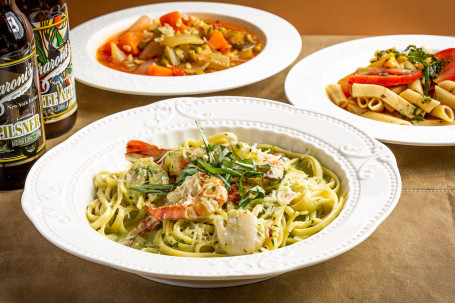 Linguine Seafood Hǎi Xiān Biǎn Yì Fěn (Regular/Grande)