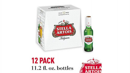 Bottiglia Di Birra Stella Artois (11,2 Once X 12 Ct)