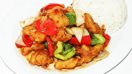 Sweet Sour Chicken/Rice