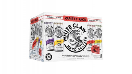 White Claw Hard Seltzer Varietà N. 3 Lattina (12 Oz X 12 Ct)