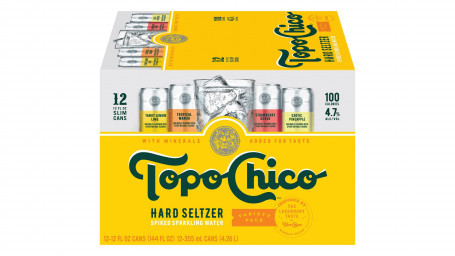 Topo Chico Hard Seltzer Hard Seltzer Variety Pack Lattine (12 Oz X 12 Ct)