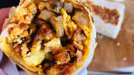 Chorizo, Potato, Egg Cheese Burrito