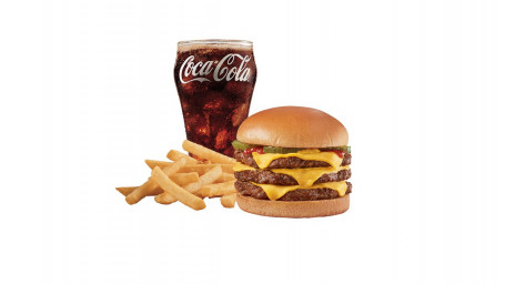 Originale Cheeseburger 1/2Lb* Triple Combo