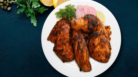 Charcoal Tandoori Chicken Half (2 Pcs)