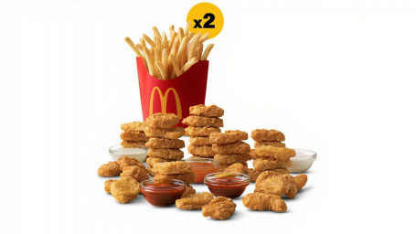 40 Pezzi Mcnuggets 2 Frittura Media